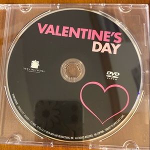 💕🌿Excellent used condition DVD Valentine’s Day, no original case 💕🌿